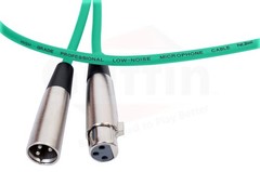 (12 PACK) 50FT XLR Microphone Cables | FAT TOAD Extension Studio Music Recording