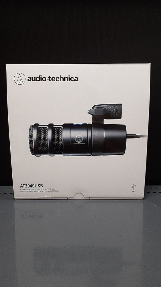 Audio-Technica AT2040USB Dynamic Microphone Used
