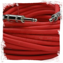 DJ Speaker Cables 25FT (4x BUNDLE) Studio Stage Gear Wires 1/4 Jack Patch Cords