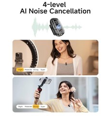 Wave T1 Mini Wireless Lavalier Microphone for iPhone 16 15 Android Tablet PC …