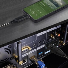 USB A to XLR Male Audio Cable, Gold-Plated Connectors