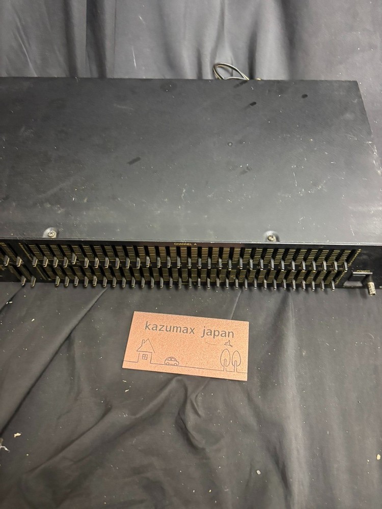 YAMAHA Q2031B Graphic Equalizer Dual Channel 31 Band Rack Audio EQ Tested