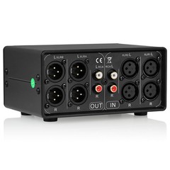 Little Bear MC3 3-IN-3-OUT XLR Balanced/RCA Stereo Converter Audio Selector S…