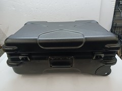 Unbranded Hard Shell Case 20″x16″x 10″ with Hard Foam. Wheels, Keyed Locks. Used