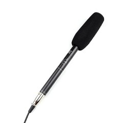 Condenser Interview Microphone Photography Shotgun Microphone for DSLR Camcorder
