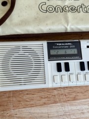 Realistic Concertmate 200 Electronic Keyboard Synthesizer 1980’s – Tested Works
