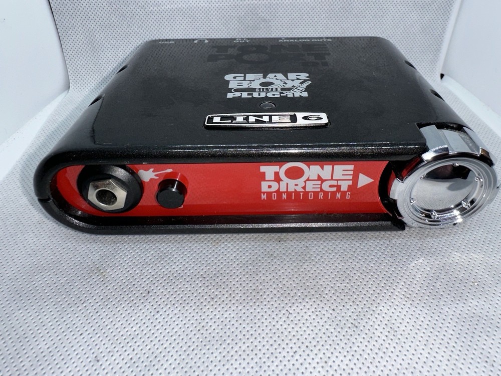 Line 6 Gearbox Toneport DI Interface Silver Plug-in