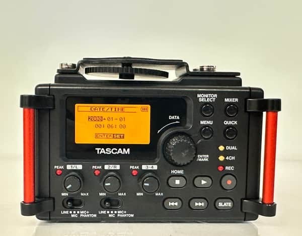 Tascam DR-60DMKII 4-Channel Portable Recorder / Mixer for DSLR Filmmakers