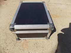 CALZONE road flight carry storage transport hard CASE 22 3/4 X 16 3/4 X 9 3/4