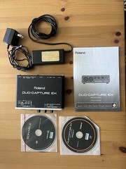 Roland UA-22 Duo-Capture EX Audio MIDI Interface. Music. Home studio. Recording
