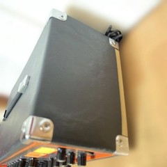 Victor SS-M110 8ch Portable Mixer w/ VU Meters Power On from Japan