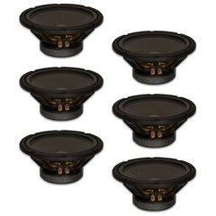 6 Goldwood Sound GW-10PC-8 Heavy Duty 8ohm 10″ Woofers 400 Watts each Speakers