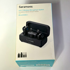 Saramonic Blink500B2+ 4-in-1 Wireless Mic System USB-C/3.5mm for iPhone Black