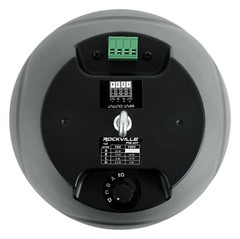 Rockville Commercial Amplifier+3) Black Pendant Speakers For Restaurant/Bar/Cafe