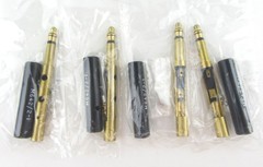 Switchcraft M642/13-1 TT Stereo Plug Black, Set of 4 – NOS, Free Ship