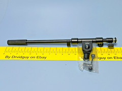 K&M KM210/9 35″ to 63″ Heavy-Duty Tripod Mic Stand with Telescopic Boom; Black
