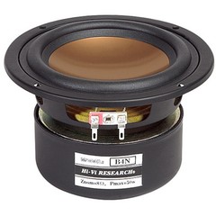 HiVi B4N 4″ Aluminum Midbass Round Frame
