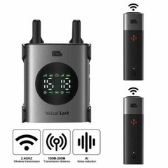 Pixel Voical Lark UHF Wireless Lavalier Microphone System Video Record DSLR Mic