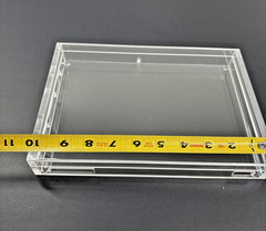 Clear Acrylic Audio Sampler Case Protector with Magnetic Dust Cover Geekria
