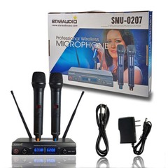 14-Channel Audio Mixer System Audio USB Mixing Console 2CH UHF Church Microphone