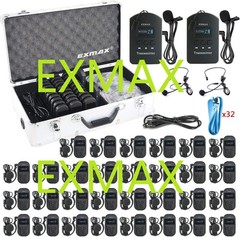EXMAX EXD-101 2.4G Wireless Tour Guide Monitoring System for Translation Trip