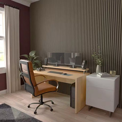 Acousticpro 1 In. X 1 Ft. X 8 Ft. Noise Cancelling Traditional MDF Sound Absorbi