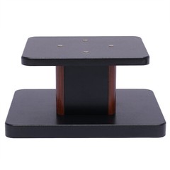 Pair Desktop Speaker Stand Studio Monitor Mount 6″ High Tabletop 15kg Load