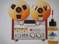 Liquid Bearings, BEST 100%-synthetic oil for Tascam tape decks, PLEASE READ!!