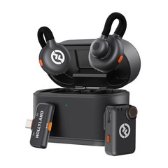 Lark M2s Camera Microphone Wireless Compact 30H Battery For Vlogging Streaming