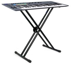 Novation FLkey 49 Key MIDI Keyboard Controller for FL Studio+X Braced Stand