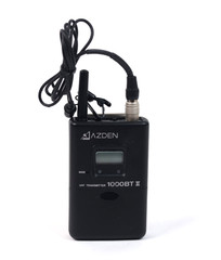 AZDEN 1000BT II Wireless UHF Transmitter & Sony Mic Unit Only u370