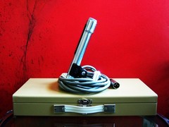 Vintage 1960s Electro Voice 676 dynamic cardioid microphone w accessories Hi Z 3