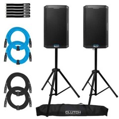 Alto Professional TS410XUS 10″ Active Powered DJ Pro Audio Speakers Pair w St…