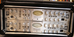 Avalon VT-737SP Vacuum Tube Channel Strip Preamp Silver – PAIR with CASE