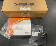 Shure ULXD1-H50(534-598) Wireless Transmitter & Point Source Headset Mic