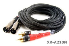 10ft Pro-Series 2-XLR Male to 2-RCA Male Audio Cable, CablesOnline XR-A210N