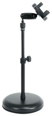 Rockville iStand 7 iPad/iPhone/Smart Phone/Tablet Adjustable Kick Drum Mic Stand