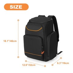 Audio Mixer Backpack with RODECaster /RODECaster II/RC Duo, DJ Mixer Travel B…