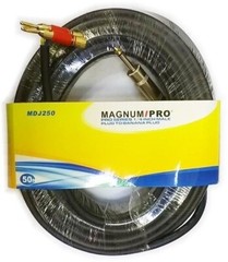 MAGNUM PRO MDJ250 50ft PRO Series 1/4 Inch Male Plug to Banana Plug