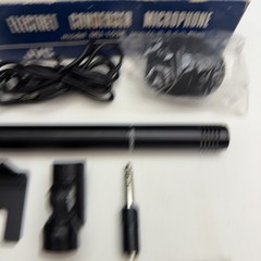 JVC Electret Condenser Stereo Microphone Model MU-203E – IMP 1k – Excellent
