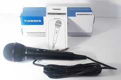 YIOWNER Professional Wired Handheld Microphone XH-328 for Singing Karaoki & MORE