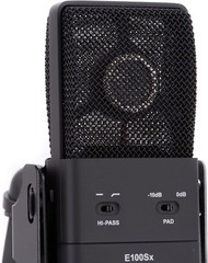 CAD Audio E100SX Large Diaphragm Supercardioid Condenser Microphone, Black