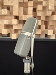 Sony C-38B Condenser Microphone. Original Case. Mint. C38b C38 C-38. US Seller!