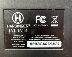 Harbinger LV14 Analog Mixer With Bluetooth FX & USB Audio