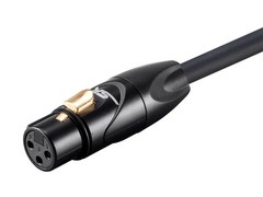 Monoprice XLR Female to 1/4Inch TRS Male Cable – 1.5 Feet | 16AWG, Gold Plated