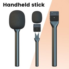 Mic Handle for DJI RODE Microphone Handheld Stand Wireless GO, Interview…