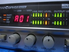 Roland SC-D70 Sound Canvas Sound Module Tested Good Condition AC120V – AC240V