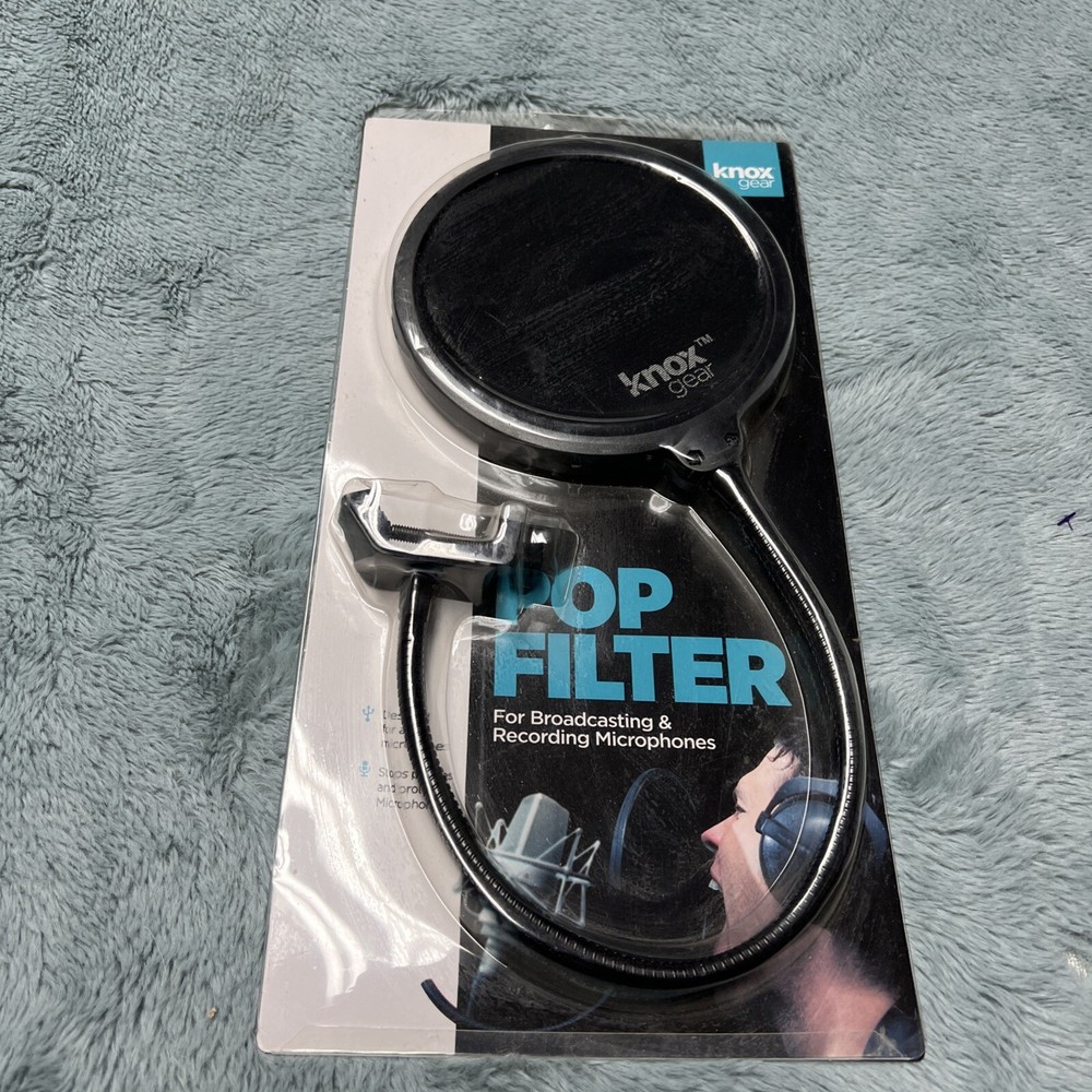 Knox Gear Pop Filter Broadcasting Recording Microphones