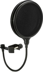 Musician’s Gear Model ASFSS6GB Dual Screen Pop Blocker Microphone Pop Filter