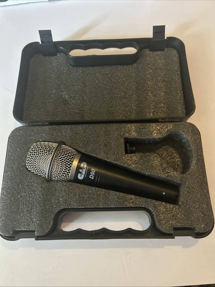CAD Audio Live D90 Premium Dynamic Vocal Microphone/Mic w/ Case